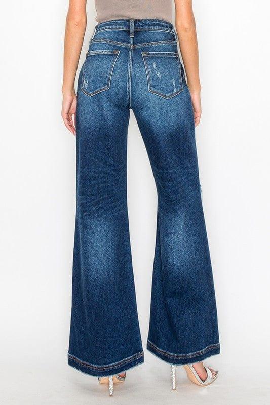 ULTRA HIGH RISE RELAXED FLARE JEANS