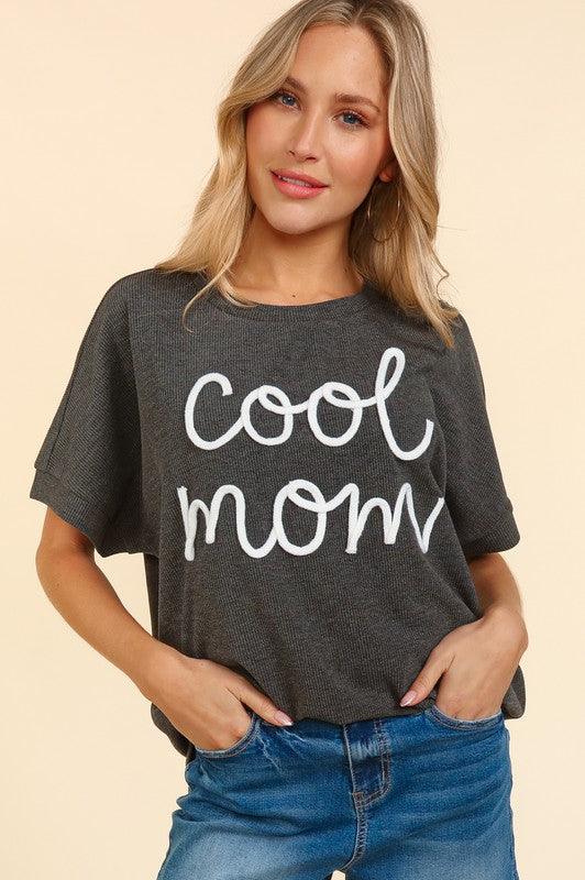 Cool Mom Dolman Knit Top Shirts & Tops