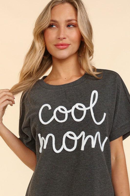 Cool Mom Dolman Knit Top Shirts & Tops