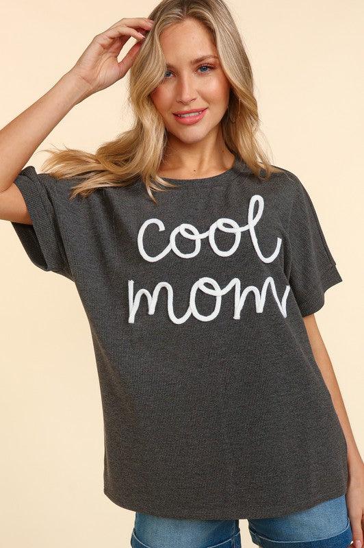 Cool Mom Dolman Knit Top Shirts & Tops