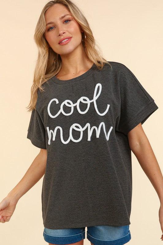 Cool Mom Dolman Knit Top Shirts & Tops