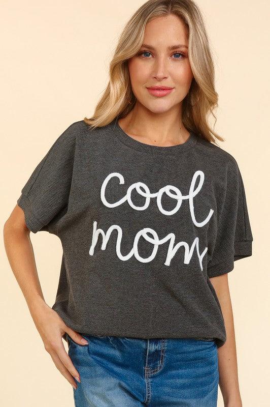 Cool Mom Dolman Knit Top Shirts & Tops