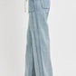 RISEN Full Size Straight Leg Jeans with Pockets Plus Size Jeans