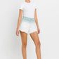 Super High Rise Paperbag Waistband Ombre Shorts Shorts