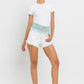Super High Rise Paperbag Waistband Ombre Shorts Shorts