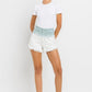 Super High Rise Paperbag Waistband Ombre Shorts ASHFALL Shorts
