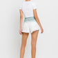 Super High Rise Paperbag Waistband Ombre Shorts Shorts