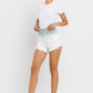 Super High Rise Paperbag Waistband Ombre Shorts Shorts
