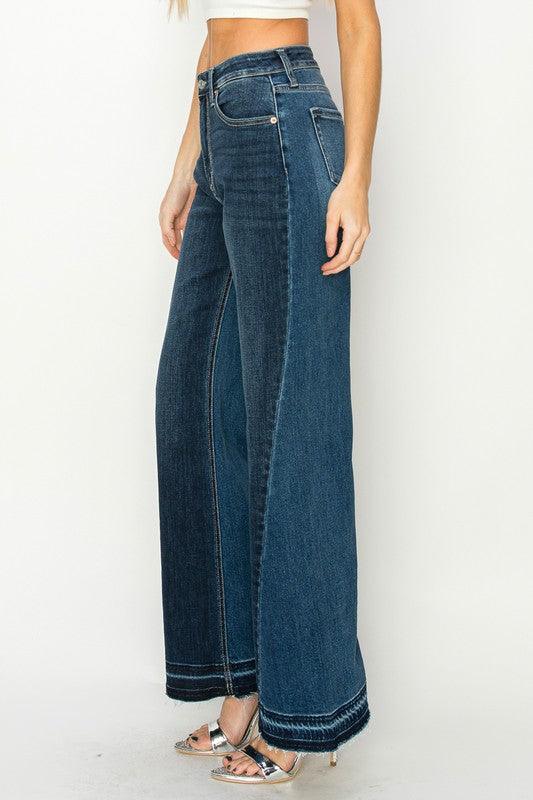 HIGH RISE RELAXED WIDE LEG JEANS