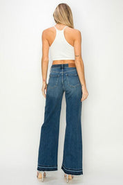 HIGH RISE RELAXED WIDE LEG JEANS