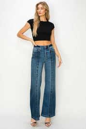 High Rise Relaxed Flared Jeans Jeans