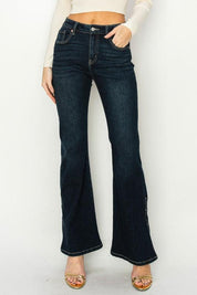 High Rise Flare Jeans Jeans