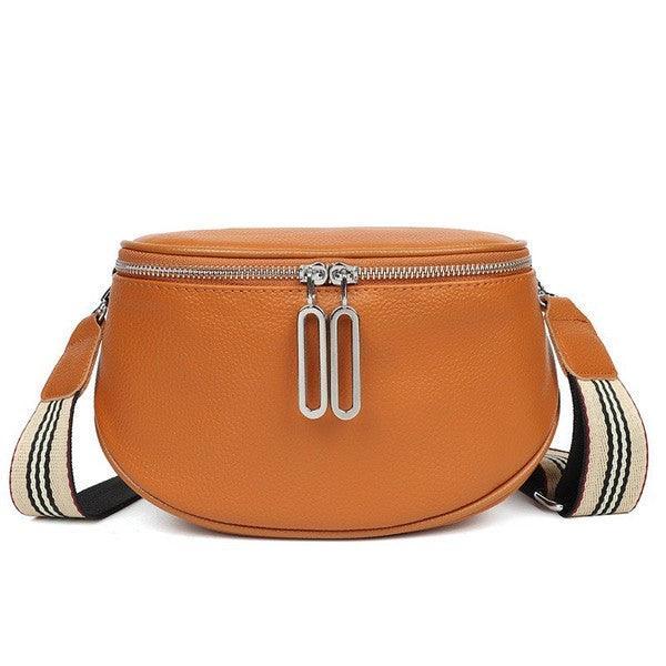 Genuine Leather Sling Bag - DAVERRI FASHIONS