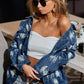 BiBi Washed Tie Dye Denim Jacket - DAVERRI FASHIONS