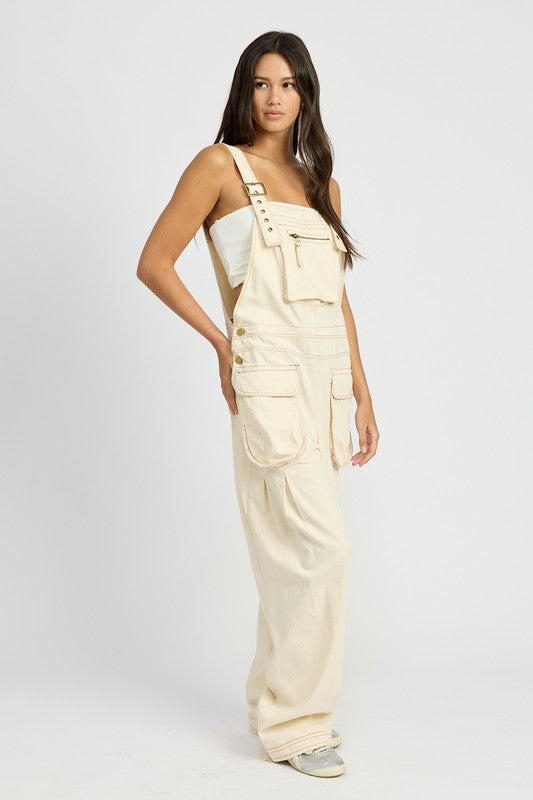 Oversized Cargo Overalls Overalls