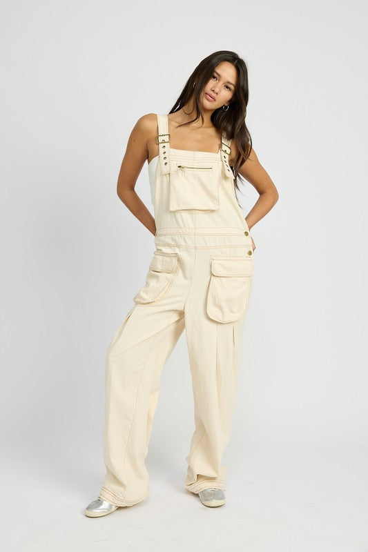 Oversized Cargo Overalls Overalls