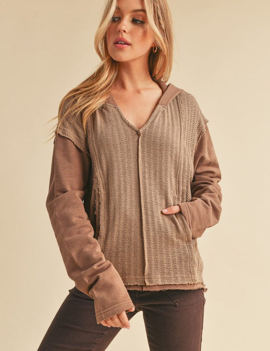 BROWN Raquel Sweatshirt | Sweatshirts Daverri Fashions