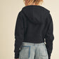 Aemi + Co Cropped Hooded Jacket Jackets