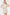 GeeGee Floral Eyelet Zipper Front Puff Sleeve Mini Dress Pastel Blue