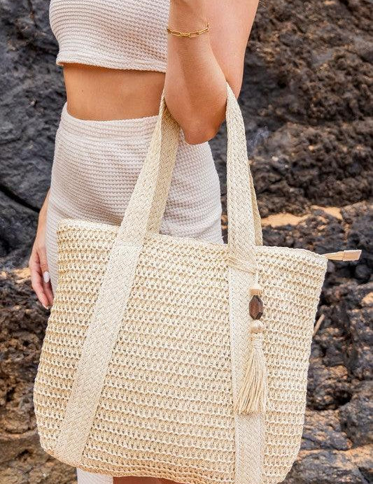 Izola Carry All Tassel Tote