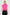 Hot Pink Mock neck Short Sleeve Ruched Crop Top Blouses
