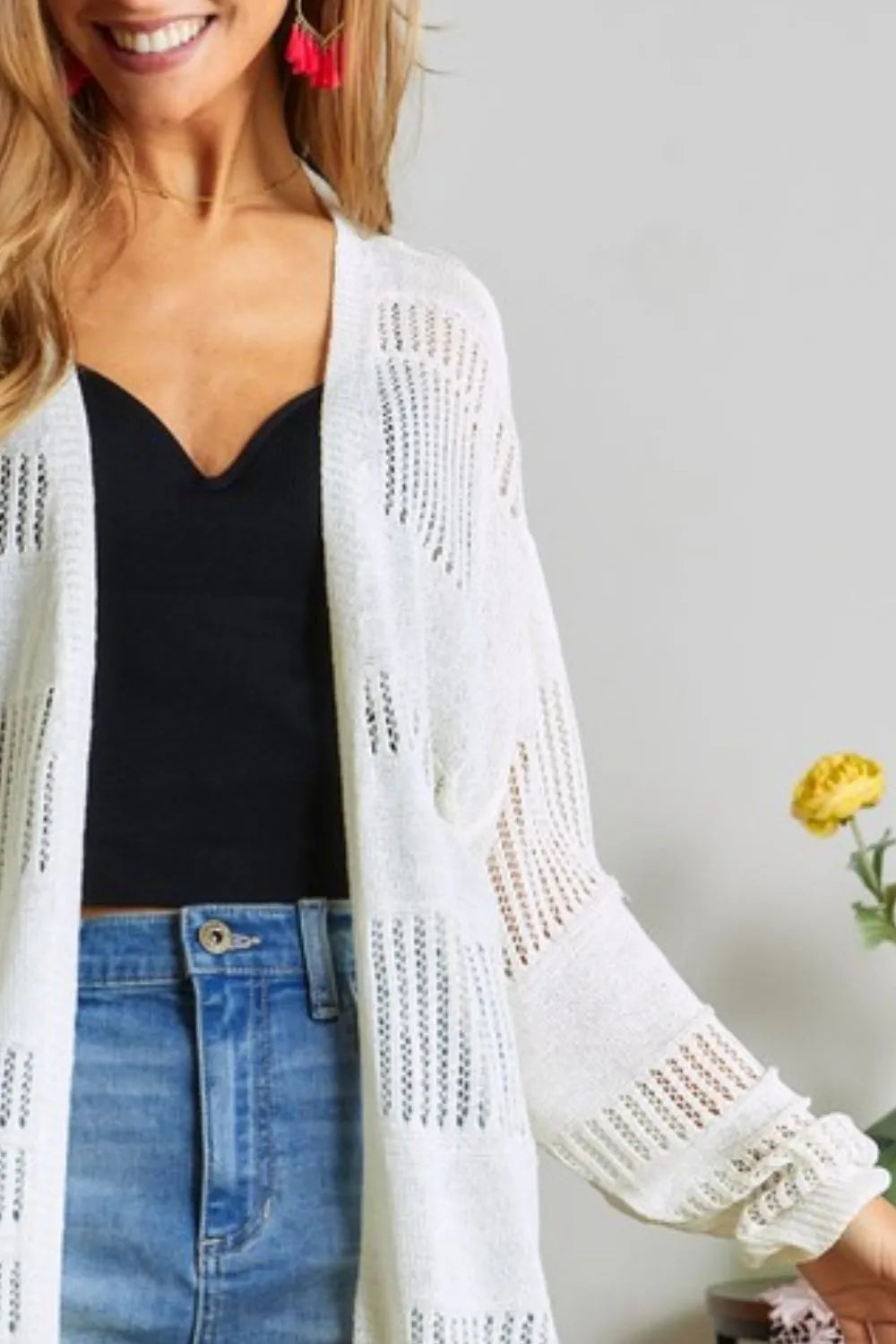 ADORA Lightweight Sweater Knit Cardigan | Cardigans Daverri Fashions