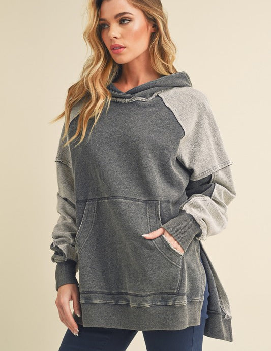Deb Washed Oversized Hoodie | Hoodies Daverri Fashions