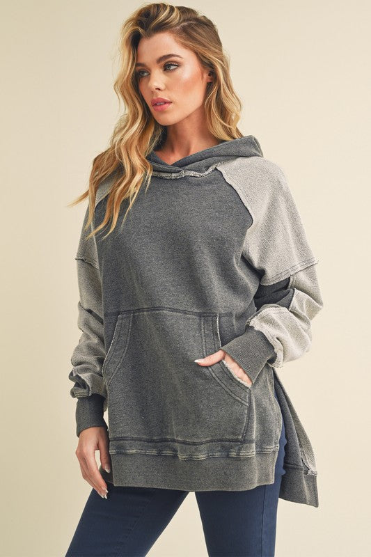 Deb Washed Oversized Hoodie | Hoodies Daverri Fashions