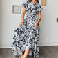 Mittoshop Tropical Print Top and Skirt Set Outfit Sets
