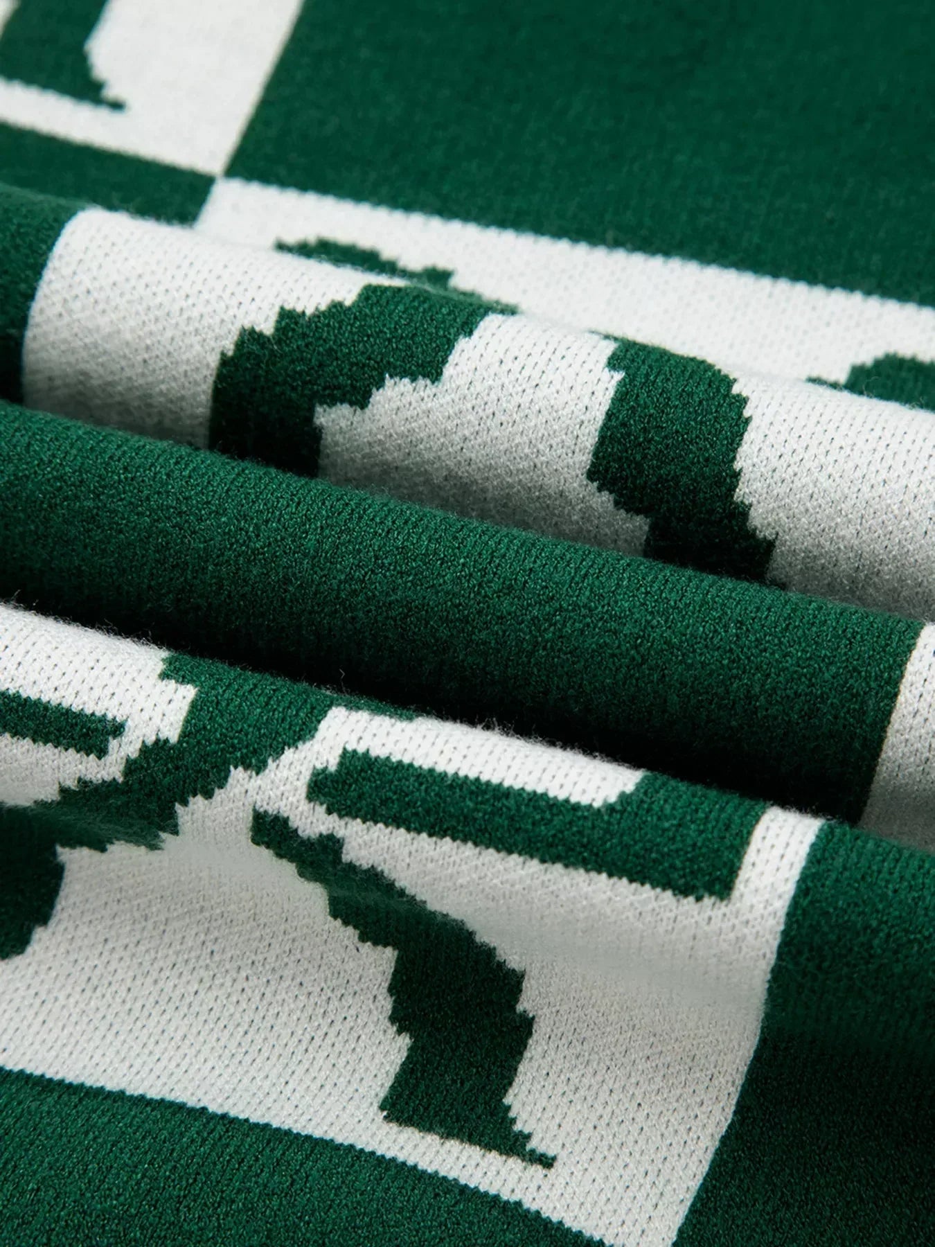 Checkered Bow Round Neck Casual Sweater - DAVERRI FASHIONS