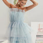 BiBi Sleeveless Layered Organza Dress - DAVERRI FASHIONS
