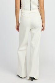 High Waisted Wide Leg Pants | Pants Daverri Fashions