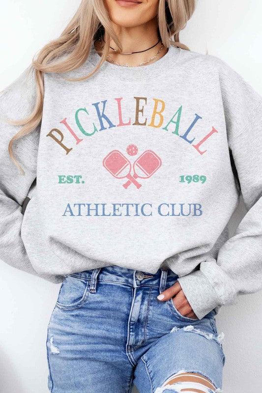 PICKLEBALL GRAPHIC SWEATSHIRT ASH Sweatshirts