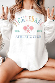 PICKLEBALL GRAPHIC SWEATSHIRT WHITE Sweatshirts