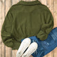 Daverri Fashions Half Zip Long Sleeve Sweatshirt - DAVERRI FASHIONS