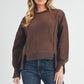 Seana Sweater COFFEE S