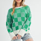 Catalina Sweater GREEN MILK S