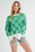 Catalina Sweater GREEN MILK S