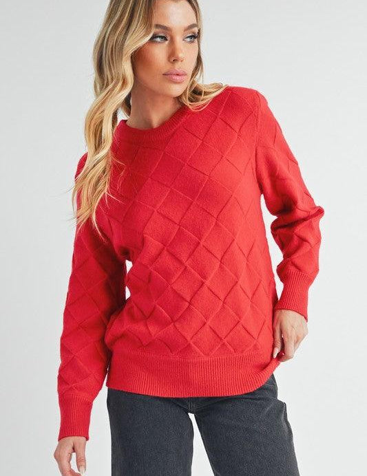 Aemi+Co Waverly Crewneck Sweater | Sweaters Daverri Fashions
