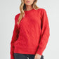Aemi+Co Waverly Crewneck Sweater - DAVERRI FASHIONS