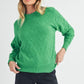 Aemi+Co Waverly Crewneck Sweater - DAVERRI FASHIONS