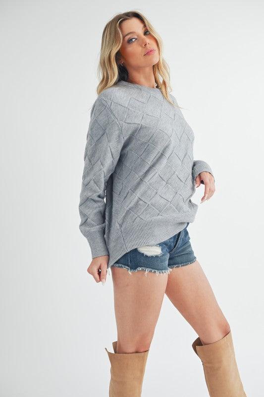 Aemi+Co Waverly Crewneck Sweater | Sweaters Daverri Fashions