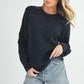 Aemi+Co Waverly Crewneck Sweater - DAVERRI FASHIONS
