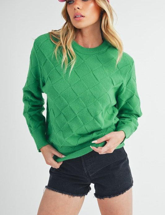 Aemi+Co Waverly Crewneck Sweater | Sweaters Daverri Fashions