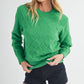 Aemi+Co Waverly Crewneck Sweater - DAVERRI FASHIONS