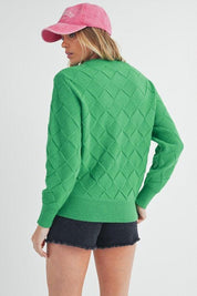 Aemi+Co Waverly Crewneck Sweater | Sweaters Daverri Fashions