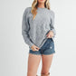 Aemi+Co Waverly Crewneck Sweater - DAVERRI FASHIONS