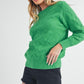 Aemi+Co Waverly Crewneck Sweater - DAVERRI FASHIONS