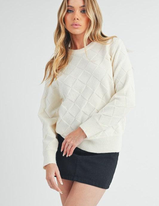 Aemi+Co Waverly Crewneck Sweater | Sweaters Daverri Fashions