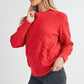 Aemi+Co Waverly Crewneck Sweater - DAVERRI FASHIONS